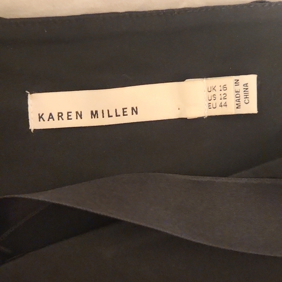 KAREN MILLEN | Silk Butterfly Maxi Dress - Picture 10 of 13